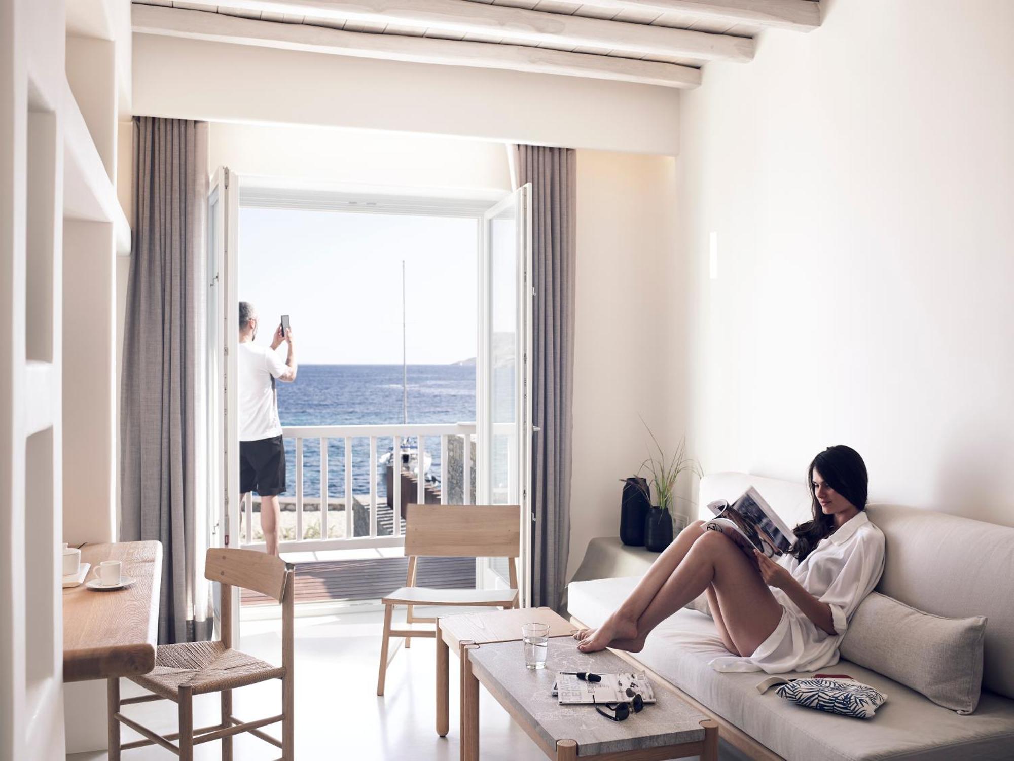 ビル＆クー スイーツ アンド ラウンジ -ザ リーディング ホテルズ オブ ザ ワールド Mykonos Town 部屋 写真